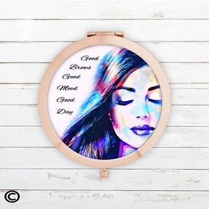 Funny Motivational Compact Mirrors